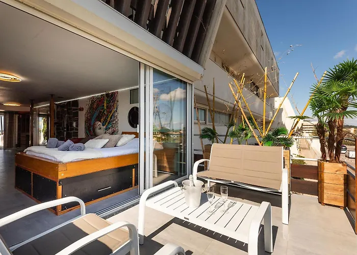 L'Atypique - Appartement Luxe - Double Terrasse - Plage - Port Nature 1 - Village Naturiste Appartement